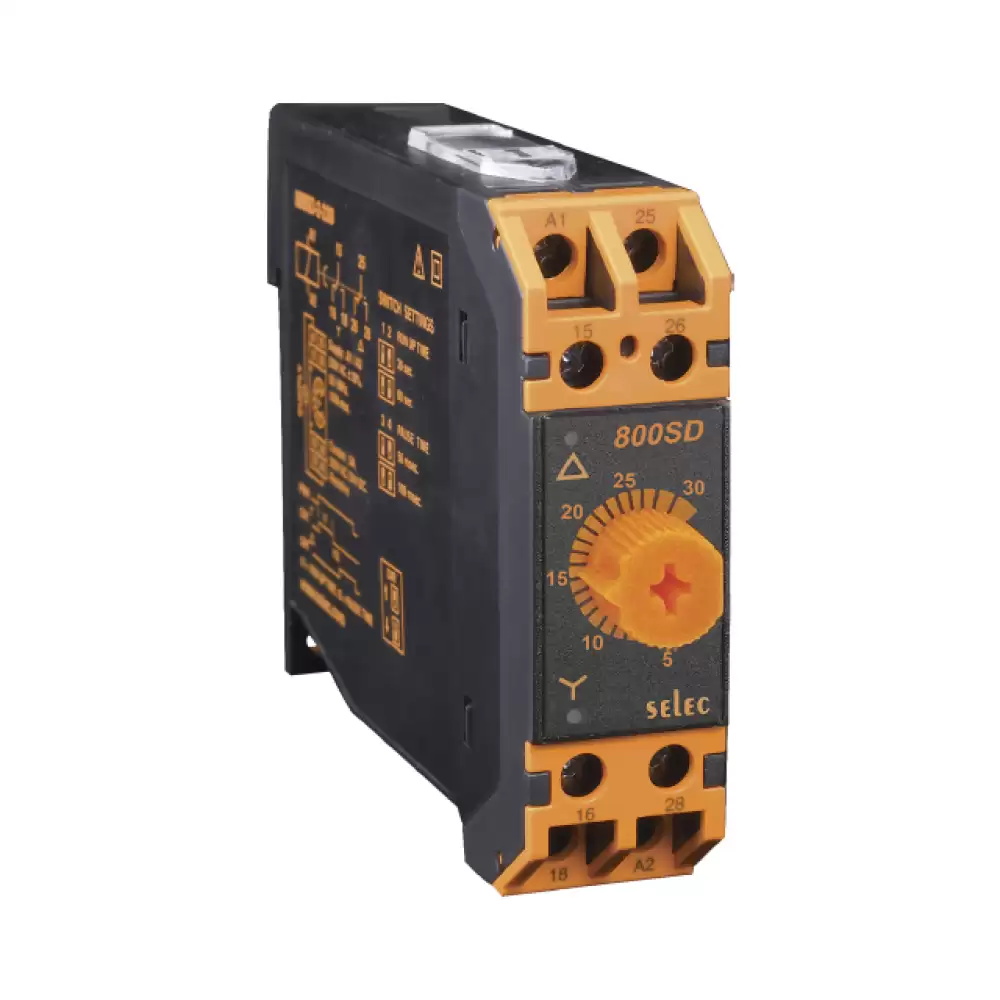 SELEC-800SD-2-230 ,RELAY TIME DELAY 60SEC 5A 250V