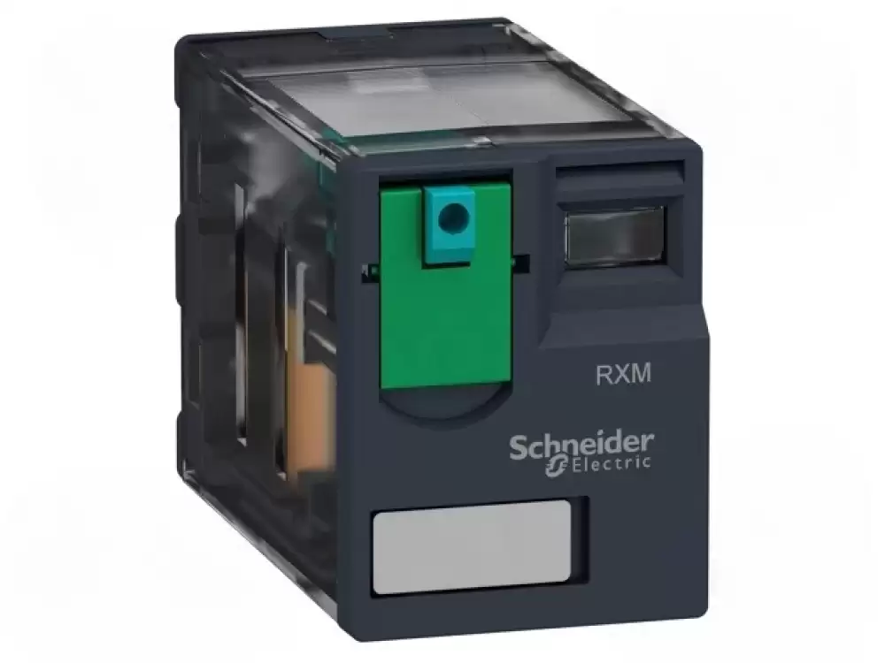 Schneider-RXM2AB1BD |Relay 8 pin 230VAC DPDT 12A 