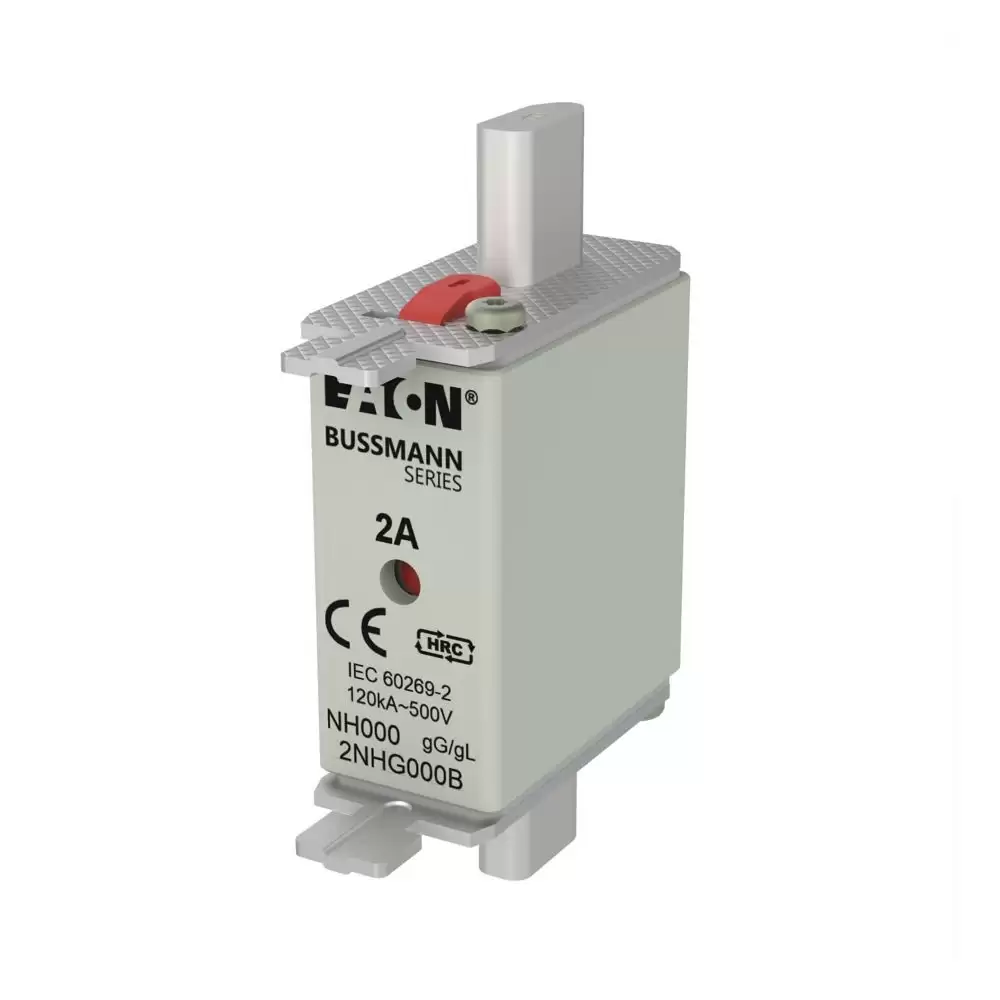 BUSSMANN 2NHG000B-2AMP FUSE 500 VAC 120KA