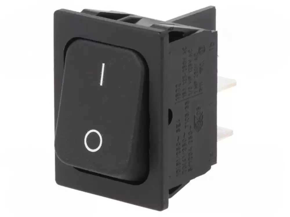 MARQUARDT-1832.3602 |Rocker Switch 20Amp 250VAC DPST OFF-ON 