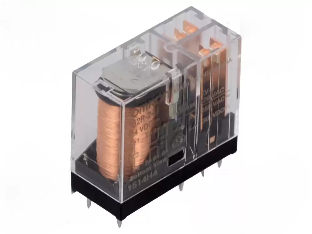 Omron-G2R-2-H-DC24 Relay electromagnetic DPDT Ucoil 24VDC 