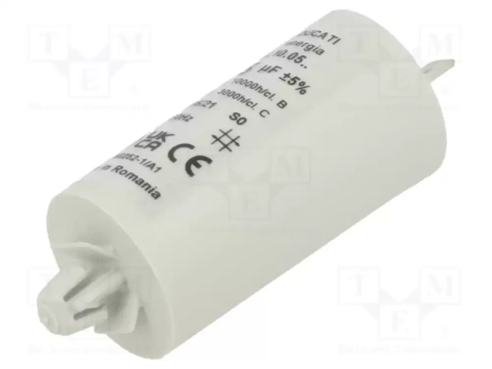 Capacitor 3.5uF DUCATI ROMANIA 400VAC 28x55mm   5 416100572