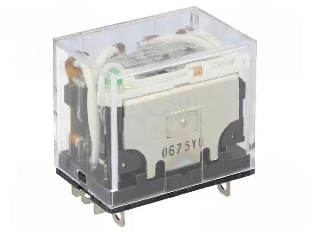 Omron-LY4N-D2 24VDC  Relay electromagnetic 4PDT Ucoil 24VDC 