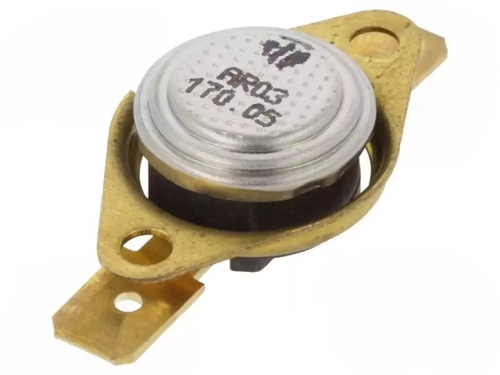 TOMIC-AR03.170.05-W1-S3 Sensor thermostat SPST-NC 170C 16A 250VAC connectors 6,3mm