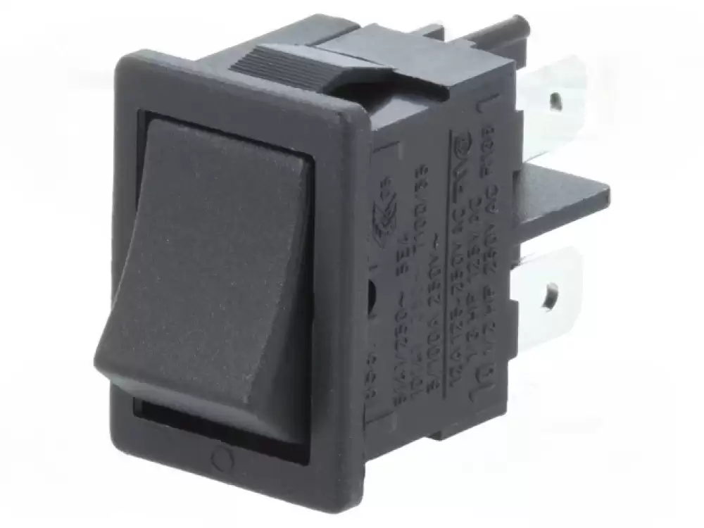 MARQUARDT-01858.1102 |Rocker Switch 10Amp 250VAC DPST ON-OFF 