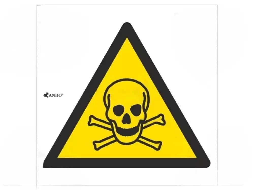 Safety sign-IW016CP Warning PVC  W200mm H200mm 