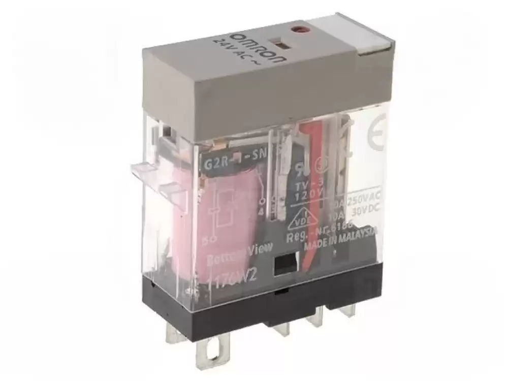 Omron -G2R-1-S-24VAC |G2R-1-S Relay 5pin 24VAC SPDT 10A 