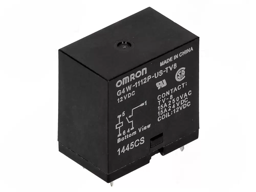 Omron-G4W-1112P-US-TV8 12VDC Relay electromagnetic SPST-NO Ucoil 12VDC 