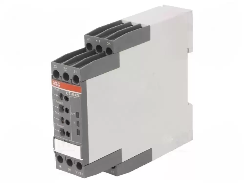 ABB-1SVR730030R3300 Timer 0,05s300h DPDT 24240VAC 2448VDC IP20