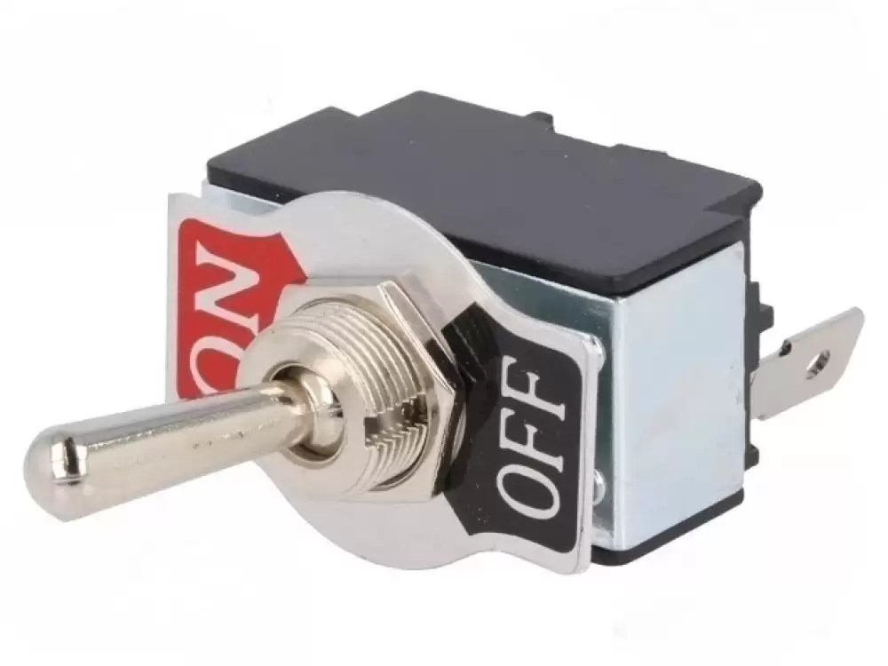 SCI-R13-28A-01-HPH| Toggle Switch 20Amp SPST ON-OFF 