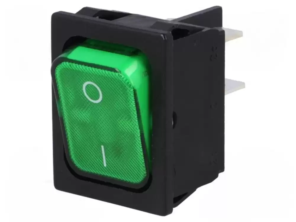 MARQUARDT- 1835.3128 |Rocker Switch 20Amp 250VAC DPST ON-OFF 