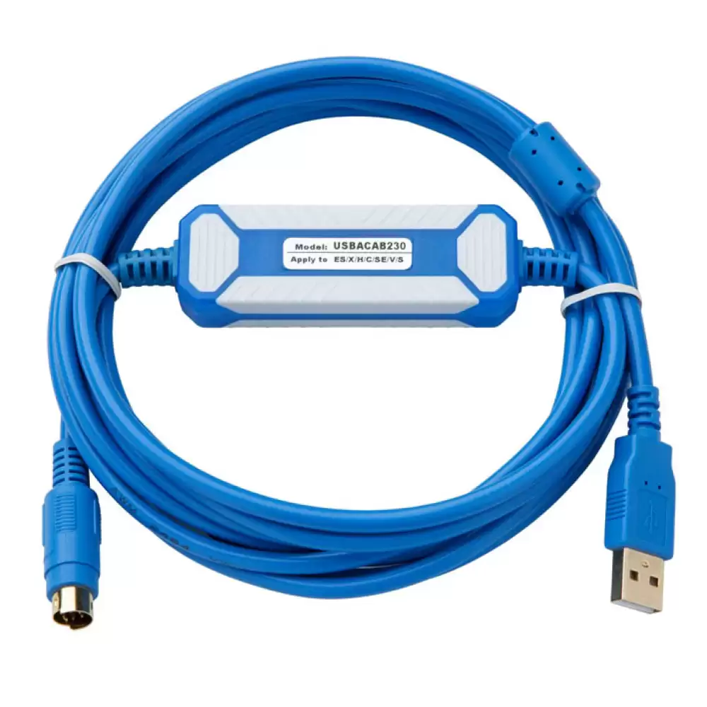 USBACAB230 Delta Plc Communication Cable USB-DVP Delta PLC Programming Cable USB TO RS232 Adapter For ES EX EH EC SE SV SS Series Cable