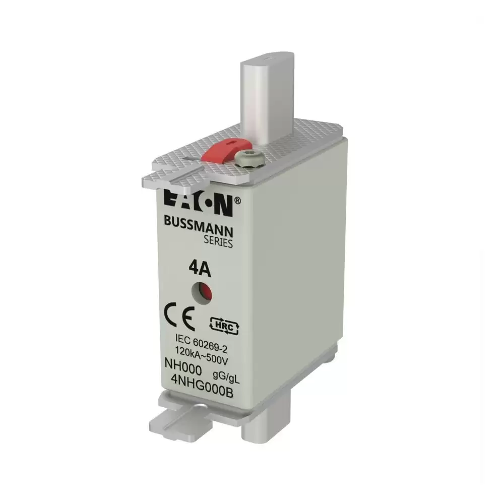 BUSSMANN 4NHG000B-4AMP FUSE 500 VAC 120KA