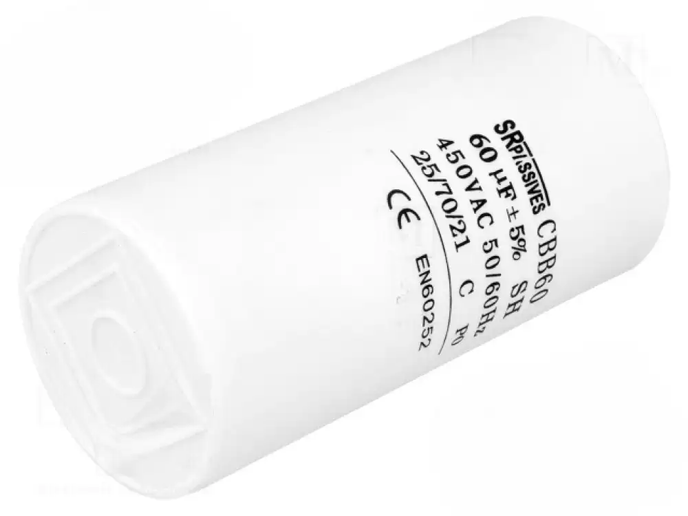 Capacitor 60uF SR PASSIVES  450V 50x100mm,50x106mm  CBB60A-60450