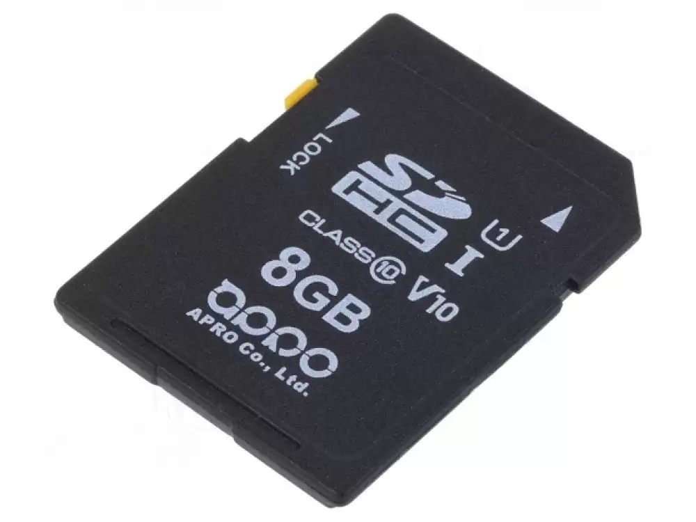 APRO-SPSDH008G-PFCSM Memory Card MLC,SDHC 8GB PHANES-F 