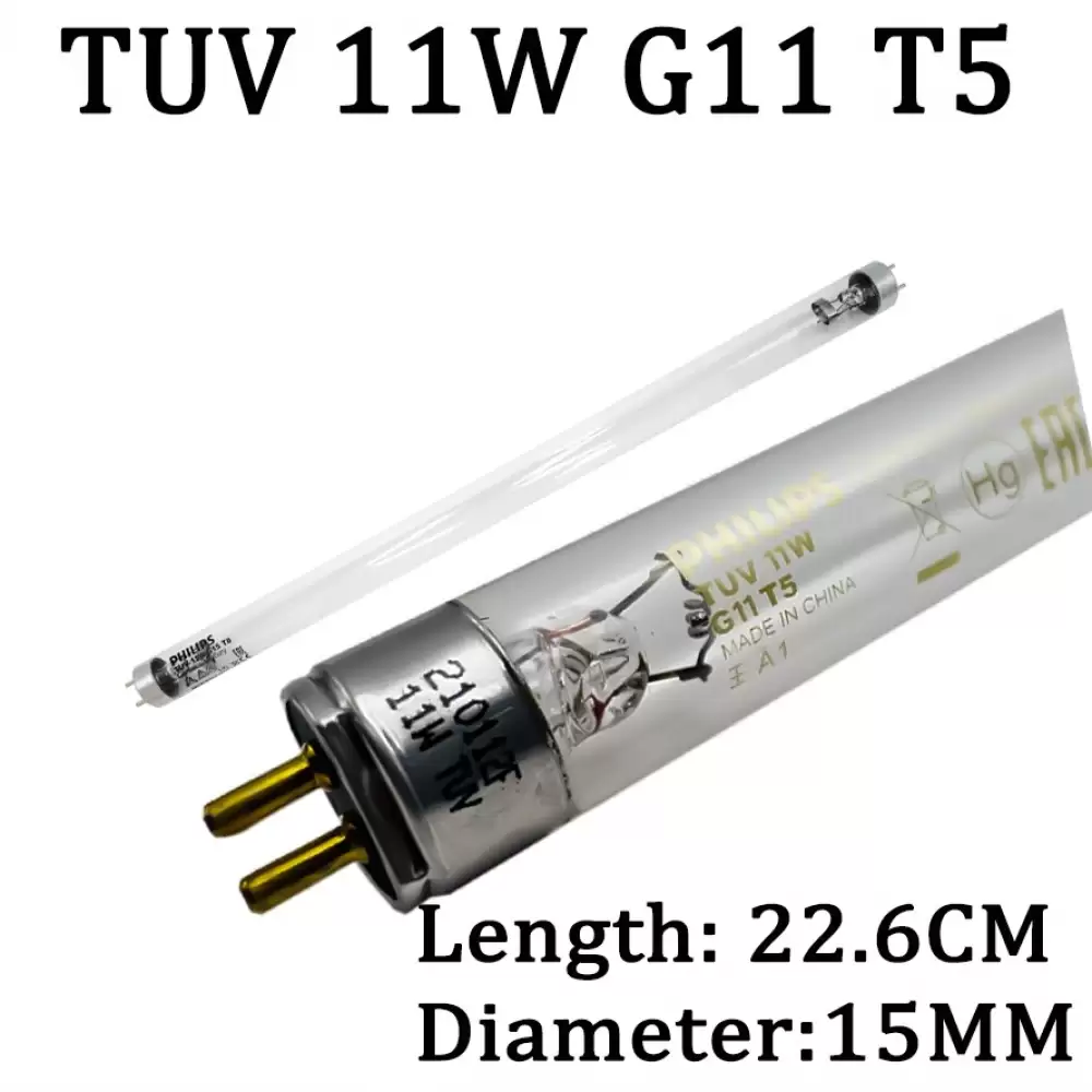 UV LAMP TUV11WG11T5 11W LENGHT 22.6CM DIAMETER 15MM 