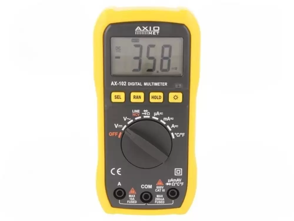 AXIOMET- AX-102 Digital multimeter LCD 2000 