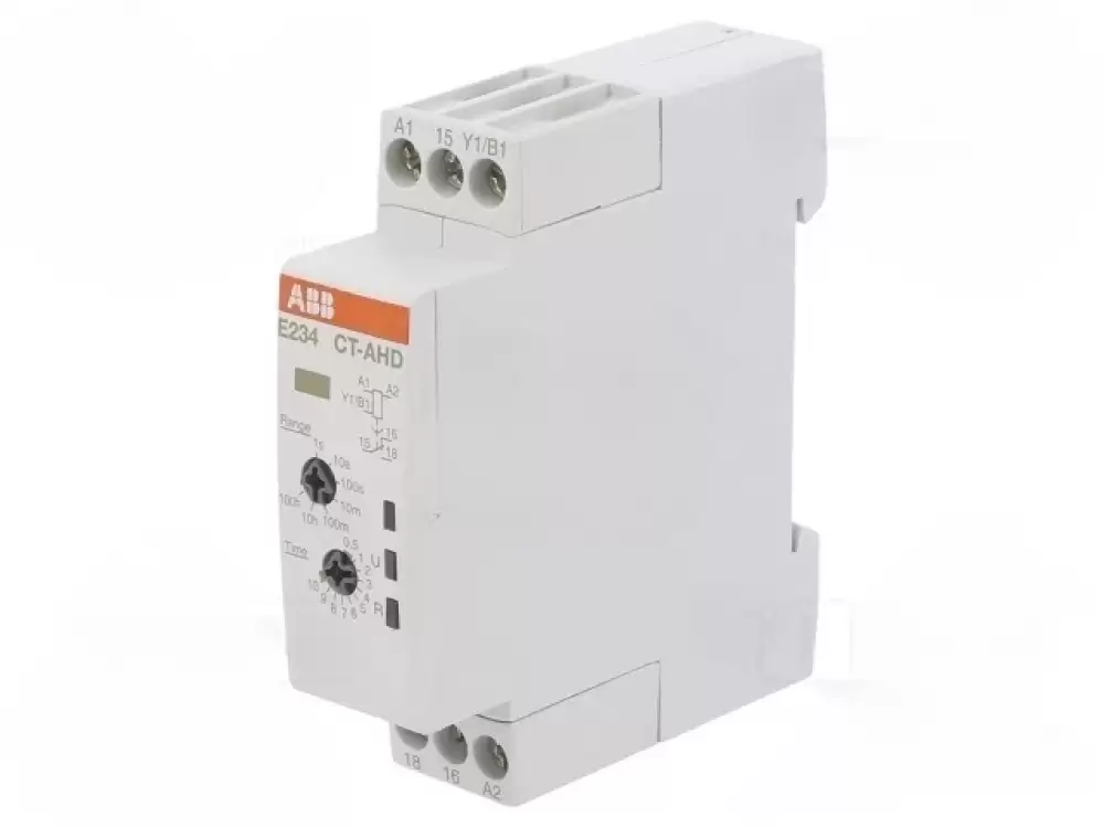 ABB-1SVR500110R0000 Timer 0,05s100h SPDT 24240VAC 2448VDC IP20