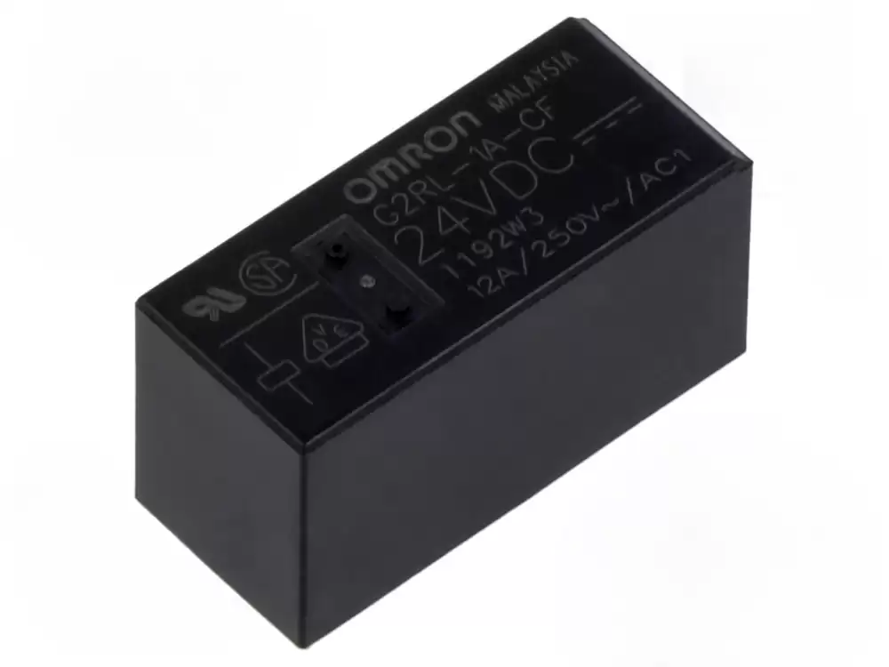 Omron-G2RL-1A-CF-DC24 Relay electromagnetic SPST-NO Ucoil 24VDC 