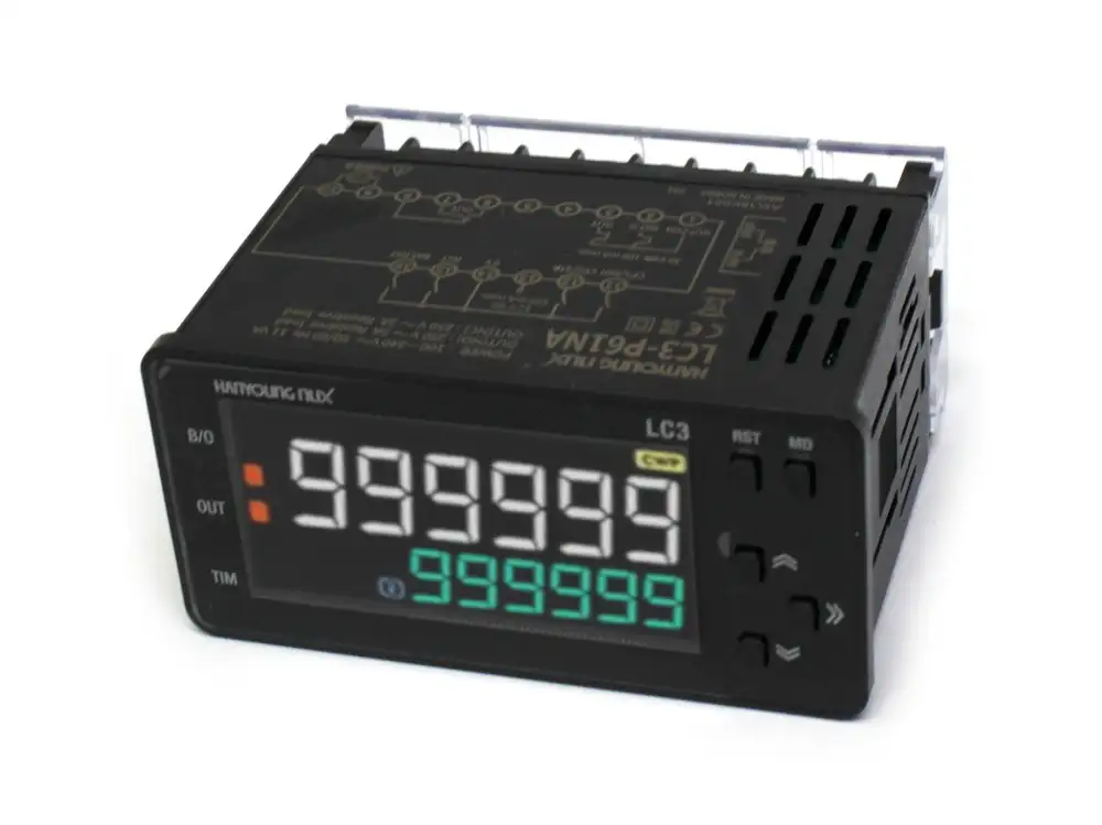 Hanyoung Nux LC3-P61NA Digital CounterTimer  LCD Display, Modbus Communication