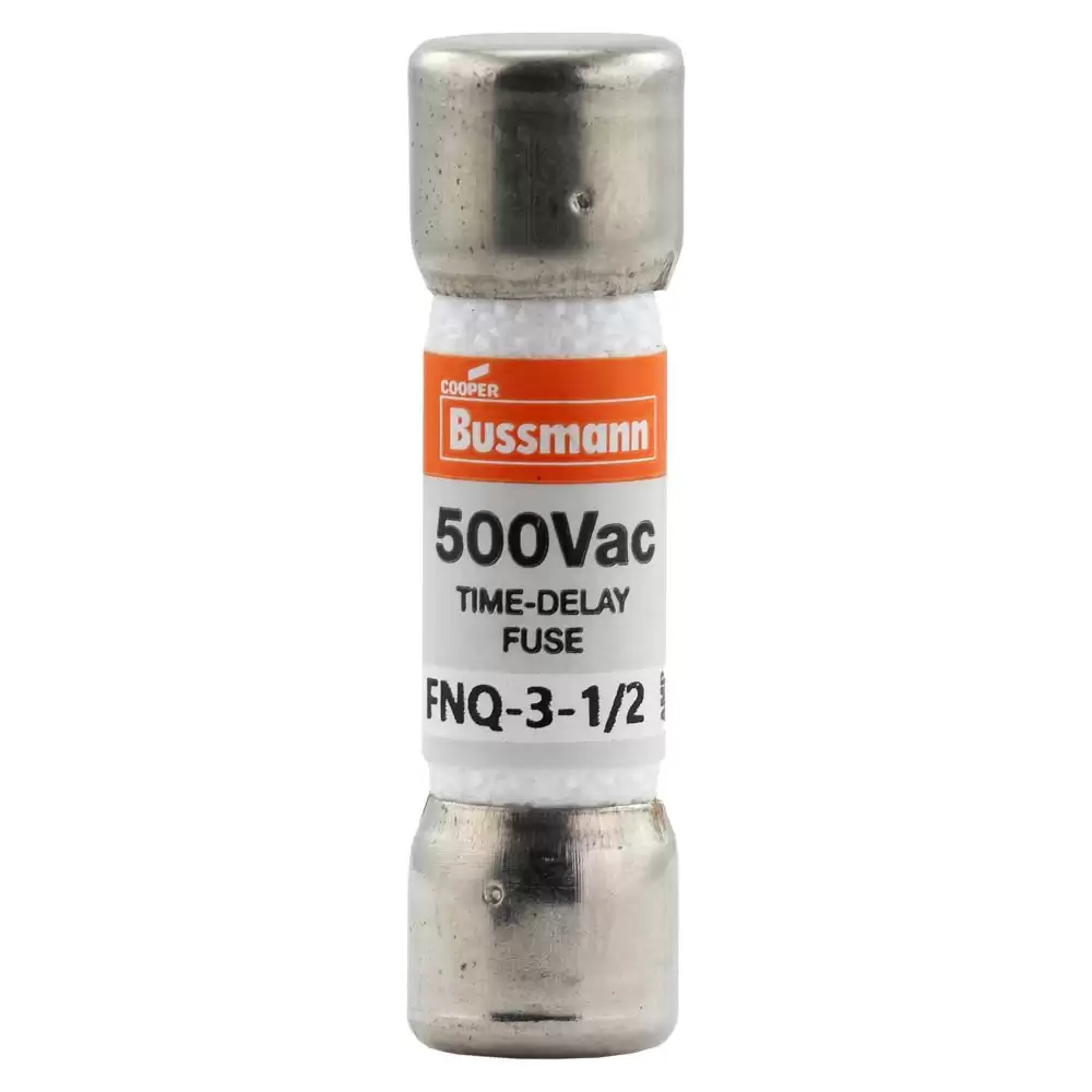 BUSSMANN - FNQ-3-1-2, FNQ Fuse, Time Delay, MIDGET FUSE   500V AC 