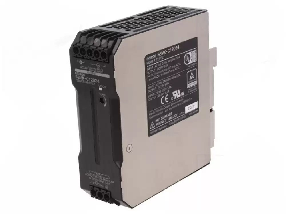 OMRON S8VK-C12024. 5AMP-24VDC