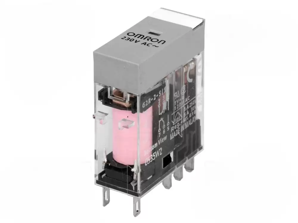 Omron-G2R-2-S 230VAC S Relay electromagnetic DPDT Ucoil 230VAC 