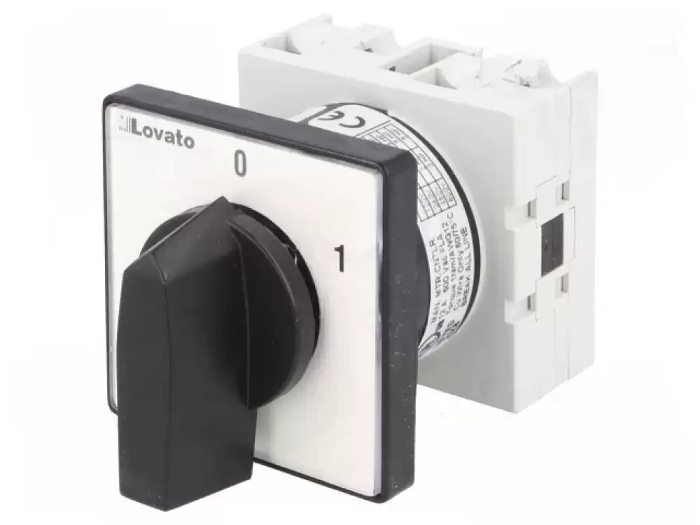 LOVATO-GX1691U Cam Switch 16A 0-1 for building in Pos 2