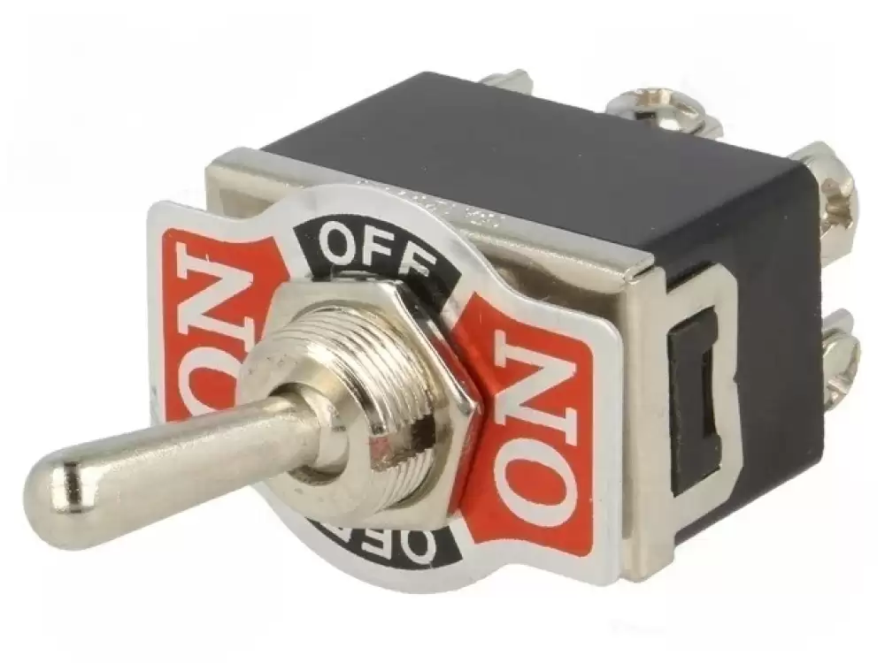 NINIGI- TS-19| Toggle Switch 10Amp DP3T ON-OFF-ON 