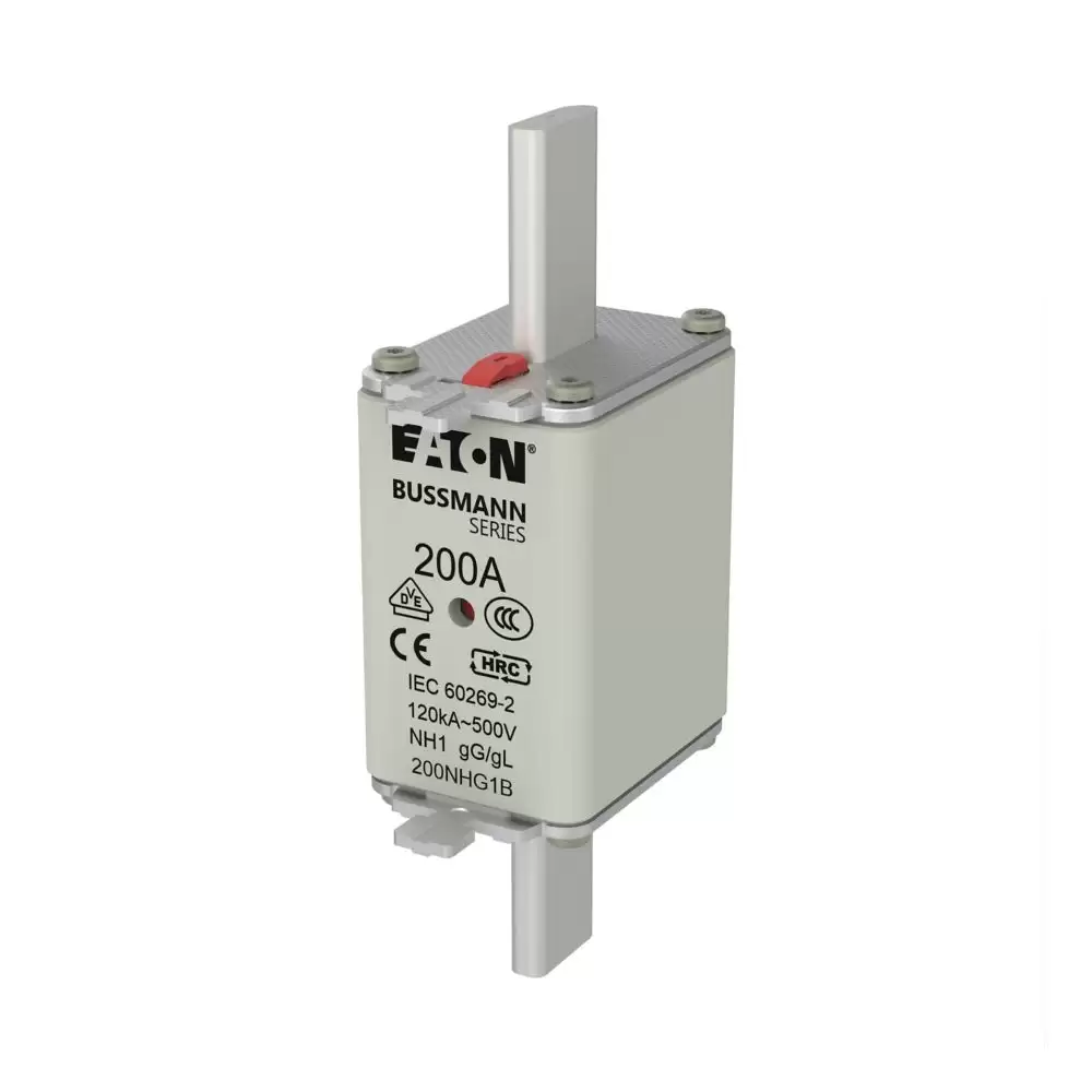 BUSSMANN - 200NHG1B, NH Fuse, 200A 500V GG GL SIZE 1