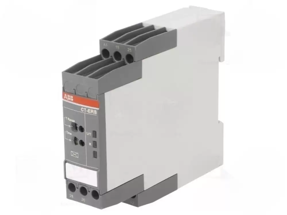 ABB-1SVR730100R3300 Timer 0,05s300h DPDT 24240VAC 2448VDC IP20