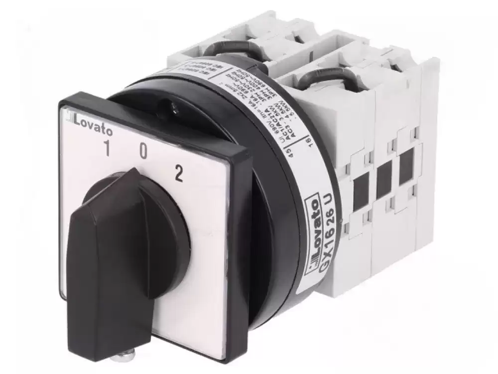 LOVATO-GX1626U Cam Switch 16A 1-0-2 