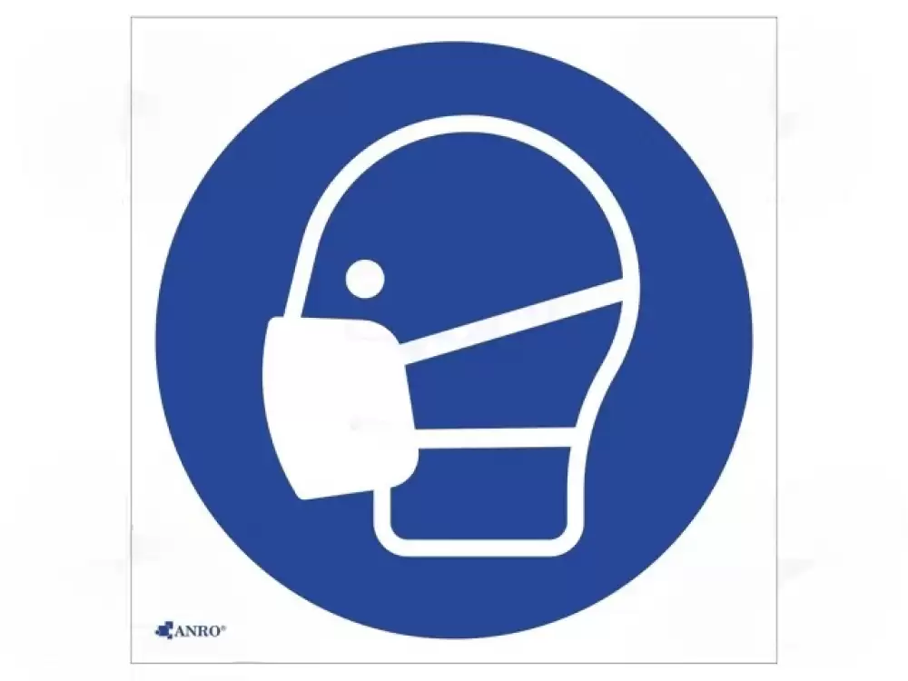 Safety sign- IM016CP regulatory PVC  W200mm H200mm