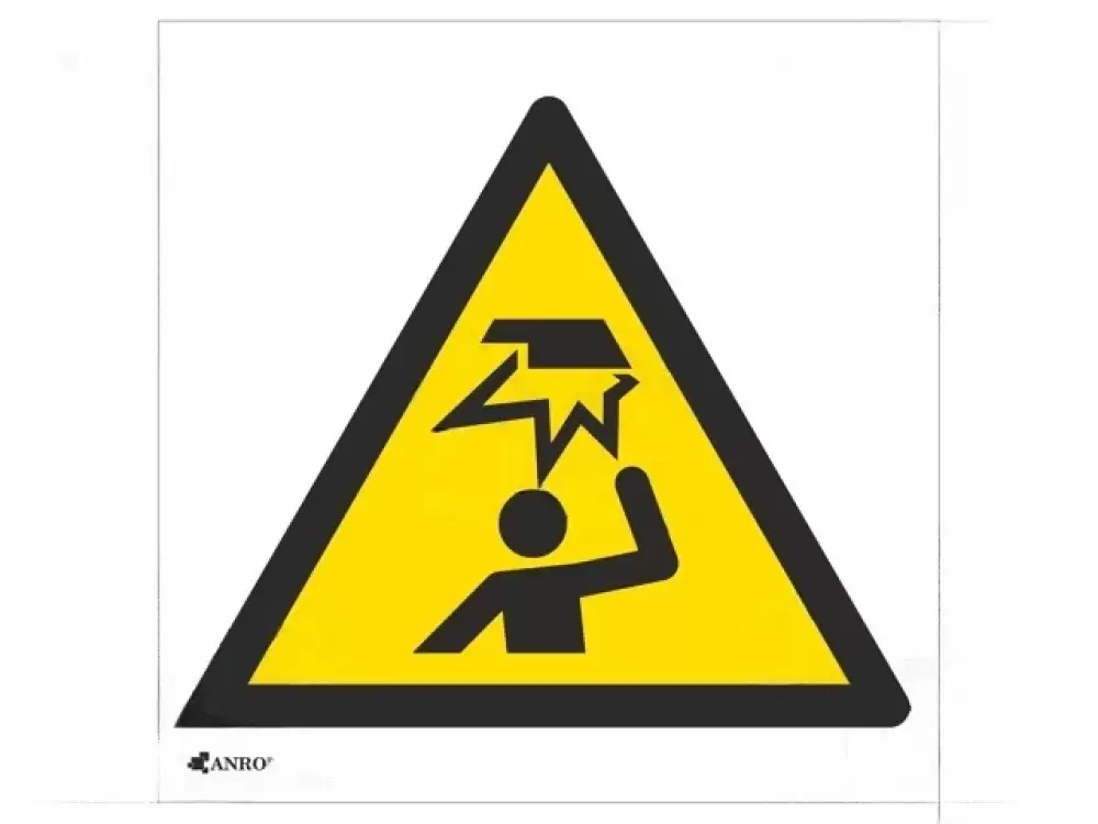 Safety sign- IW020CF| Warning self-adhesive folie W200mm H200mm