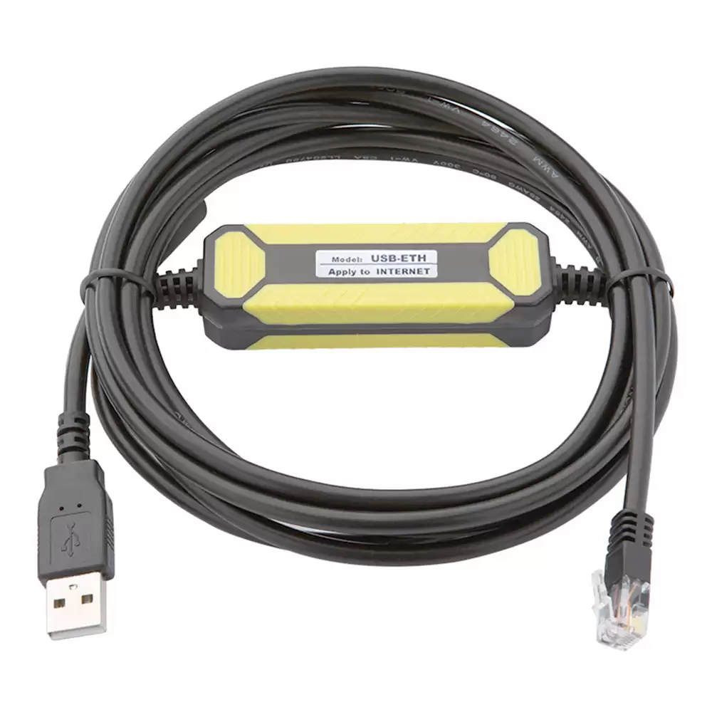 USB-ETH For USB Port Convert Ethernet S7-200 Smart S7-12001500 Series PLC Programming Cable