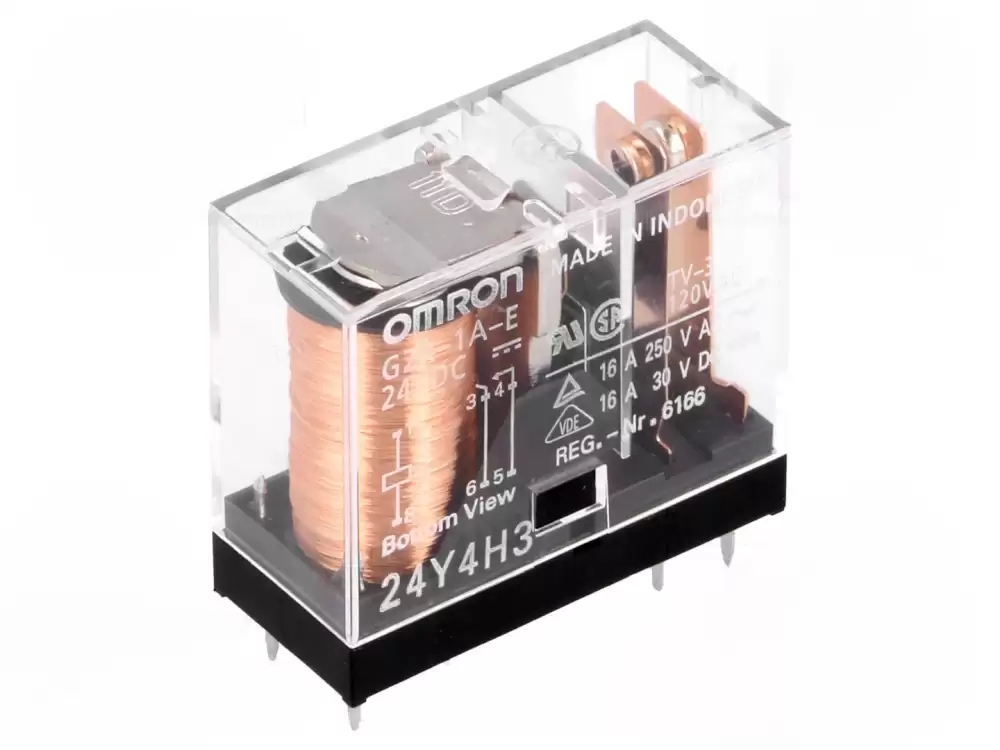 Omron-G2R-1A-E 24VDC Relay electromagnetic SPST-NO Ucoil 24VDC 