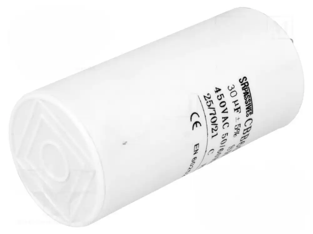 Capacitor 30uF SR PASSIVES  450V 45x90mm,45x93mm -2570C  CBB60A-30450