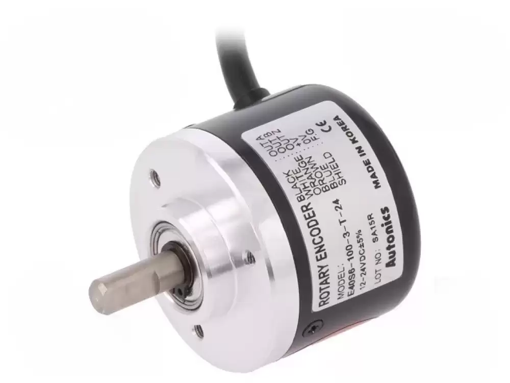 Autonics-E40S6-100-3-T-24 |Rotary Encoder 100PPR  shaft 6mm 12-24VDC