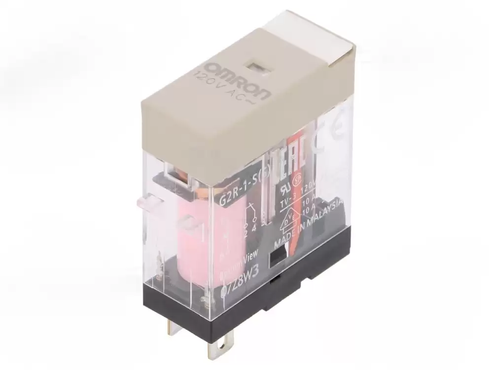 Omron-G2R-1-S AC120 Relay electromagnetic  SPDT Ucoil 120VAC 