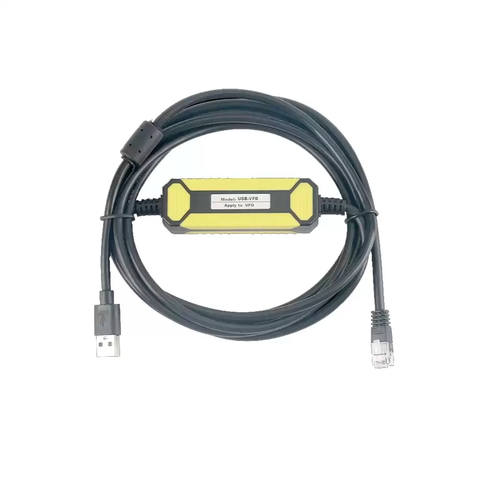 DELTA USB-VFD PLC Programming Cable, Servo Drive Programming Cable