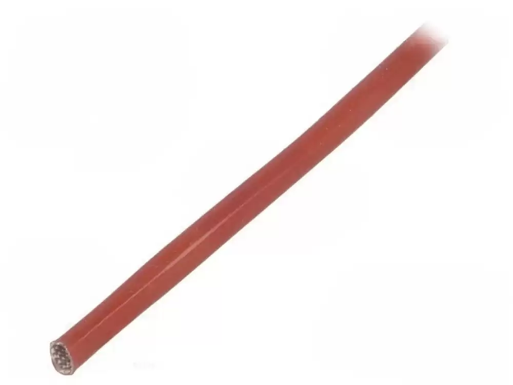 FAVIER-SCS4KV-2.5-RB-200 Fiberglass Insulating Tube  -60-250C int 2.5mm