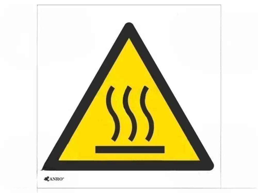 Safety sign-IW017CP Warning PVC  W200mm H200mm 