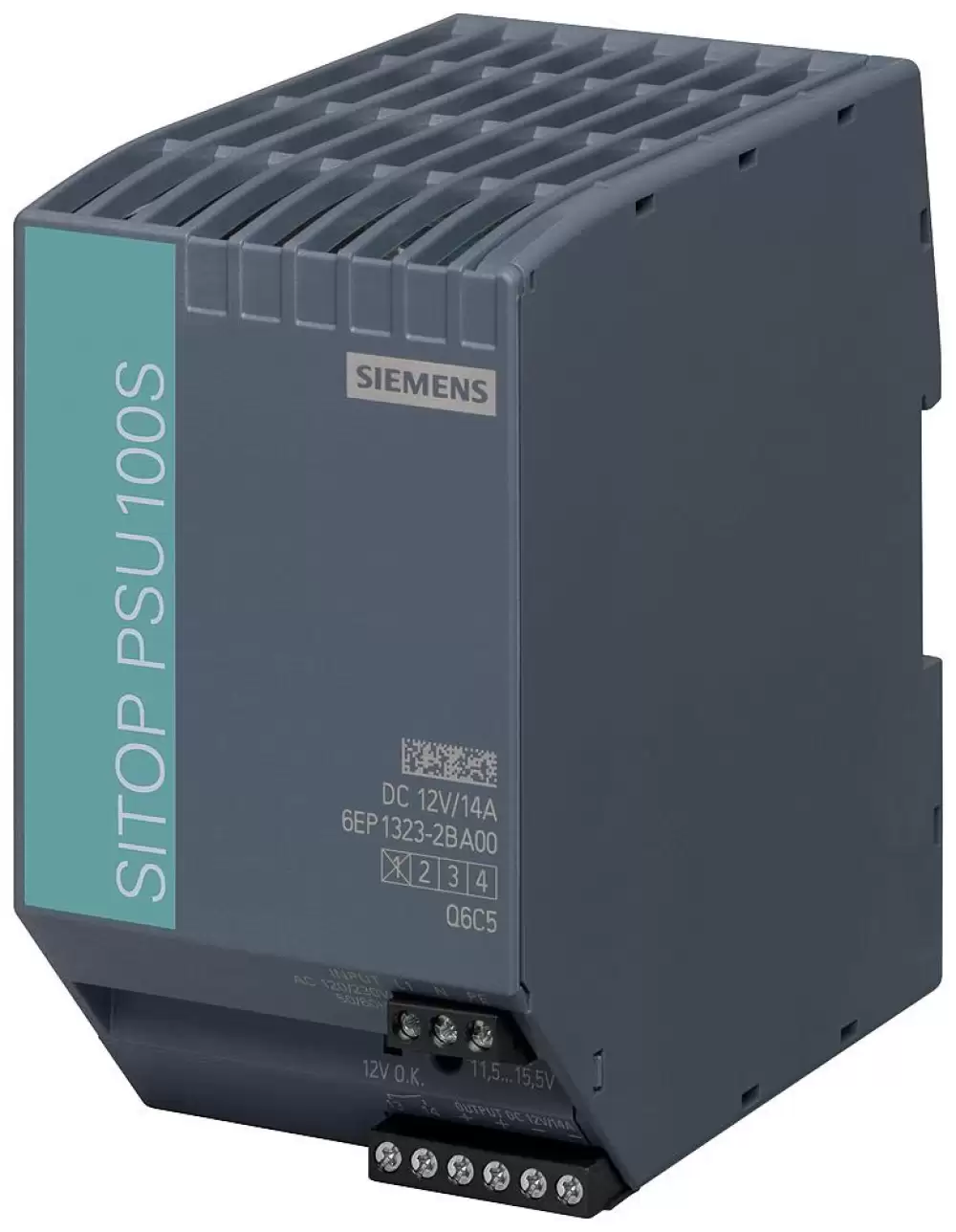 SIEMENS 6EP1323-2BA00 DIN Rail 168W 14A 12VDC