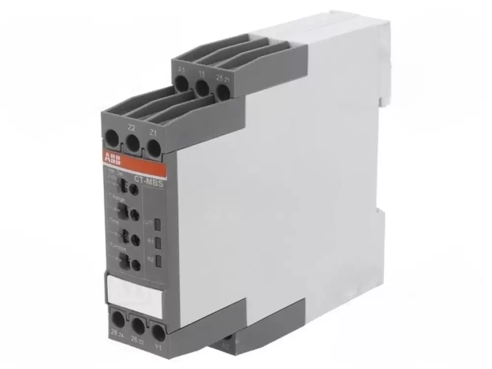 ABB-1SVR730010R3200 Timer 0,05s300h DPDT 24240VAC 2448VDC IP20