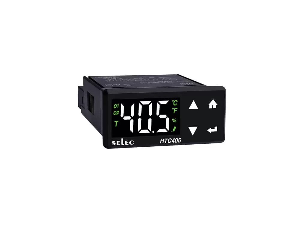 Selec HTC405,3 digit single display Humidity + Temperature controller