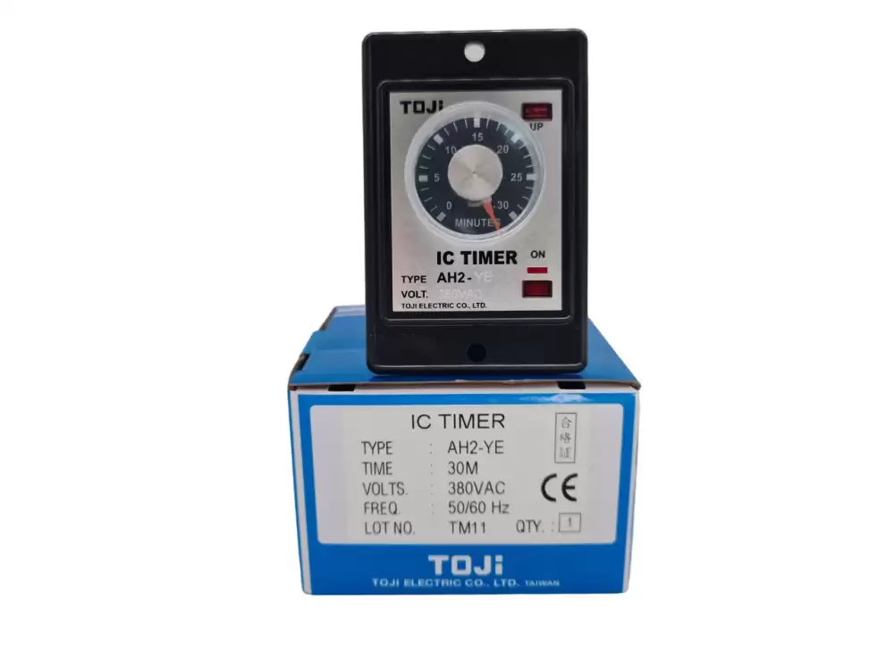 TOJI-  AH2-YE IC TIMER  380V AC 30M 5060Hz