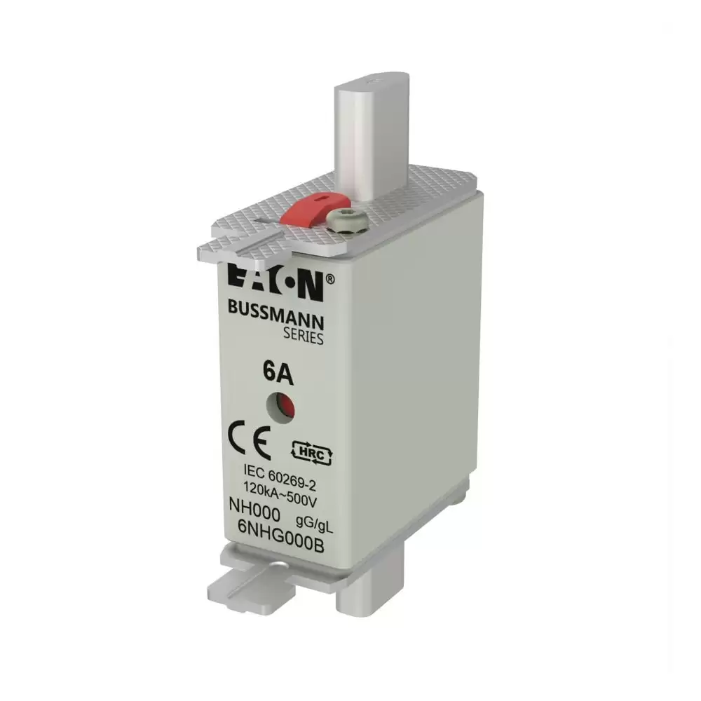 BUSSMANN 6NHG000B-6AMP FUSE 500 VAC 120KA