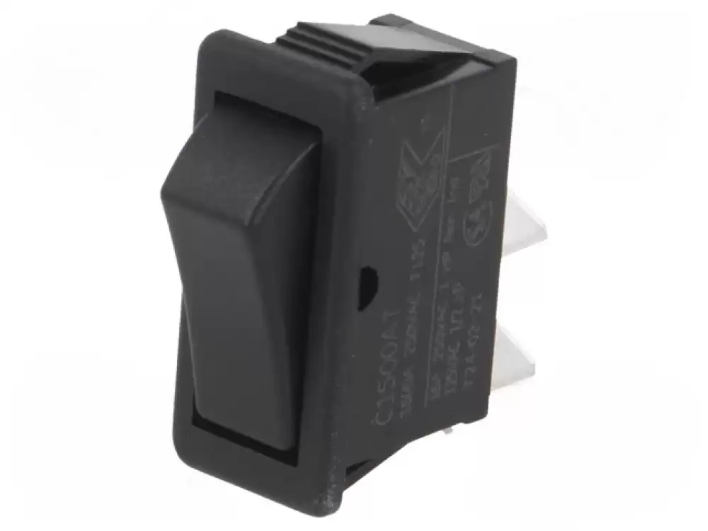 BULGIN-C1500ATAAA  |Rocker Switch 16Amp 250VAC SPST ON-OFF 