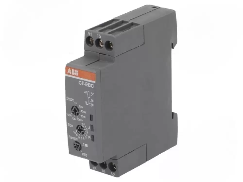 ABB-1SVR508150R0000 Timer 0,05s100h SPDT 24240VAC 2448VDC IP20