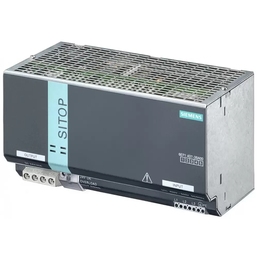 SIEMENS 6EP1437-3BA00 DIN Rail 960W 40A 24VDC